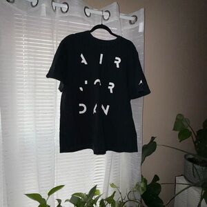 Jordan Black and White Short Sleeve Tee